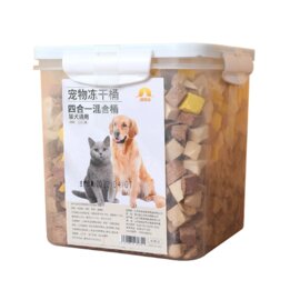 Hộp gà thức ăn sấy