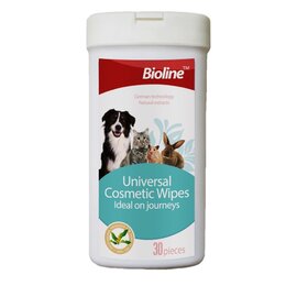 Khăn ướt lau ghèn mắt & vết ố cho chó mèo Bioline