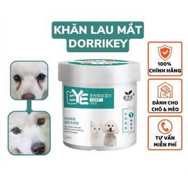 Bông vệ sinh mắt cho chó mèo