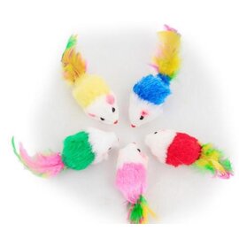 Đồ chơi chuột lông 7 sắc cầu vòng