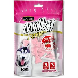 Thức ăn dạng xương vị dâu size S Milky Bone