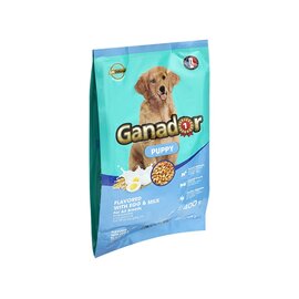 Ganador Adult chó con vị trứng và sữa 400g