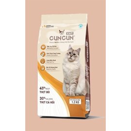 Hạt tươi Cuncun cho mèo 1.2kg (túi)