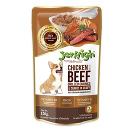 Pate THỊT BÒ NƯỚNG & CÀ RỐT TRONG NƯỚC SỐT (120g)