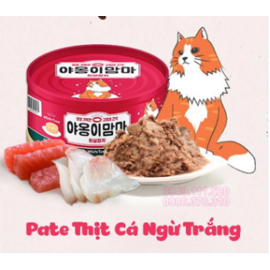 Pate Meow Mamma 160g Cá ngừ trắng