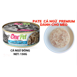 Pate One Pet 150g vị cá ngừ đông
