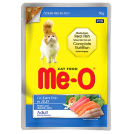 Pate Mèo Me-o vị cá biển trọn vẹn 80g