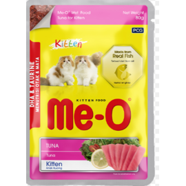 Pate Mèo Me-o 80g vị cà ngừ và thịt trắng (Gói)