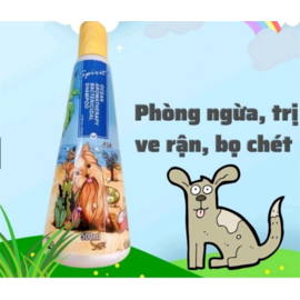 Sữa tắm Spirit nắp gỗ 500ml ngừa ve rận, bọ chét (Chai)