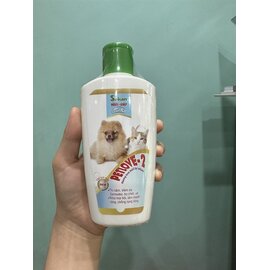 Sữa tắm điều trị nấm, viêm da pet love 250ml