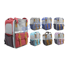 Balo đựng chó mèo hình hộp vuông cao cấp Đen