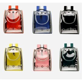 Balo trong suốt vận chuyển chó mèo Xanh lá