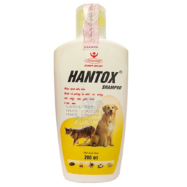 Sữa tắm Hantox trị bọ chét, rận 200 ml (Vàng)