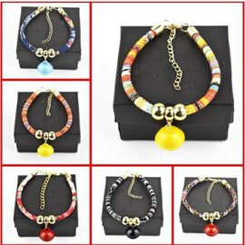 Vòng cổ thổ cẩm cho chó mèo chuông lục lạc (Cái)