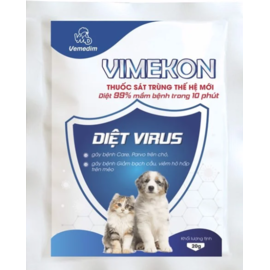 Thuốc sát trùng chuồng trại, thiết bị VIMEKON 20g