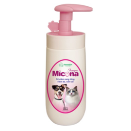 Sữa tắm thuốc Micona Shampo trị nấm da, viêm nang lông 200ml