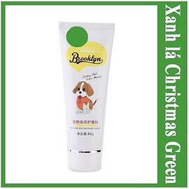 Thuốc nhuộm Brooklyn 80g- Xanh lá (Tuýp)