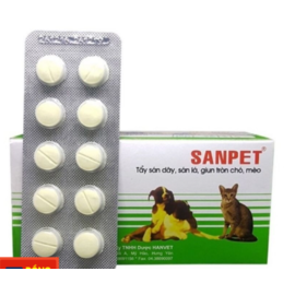 Thuốc tẩy giun SanPet ( 1 viên 5 kg) (VIÊN)
