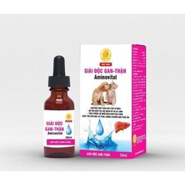 Giải đọc gan thận cho chó mèo Aminovital (Lọ)